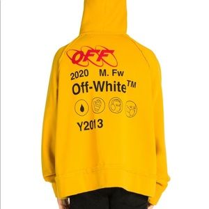 Off white hoodie. VNDS with receipt and tags.